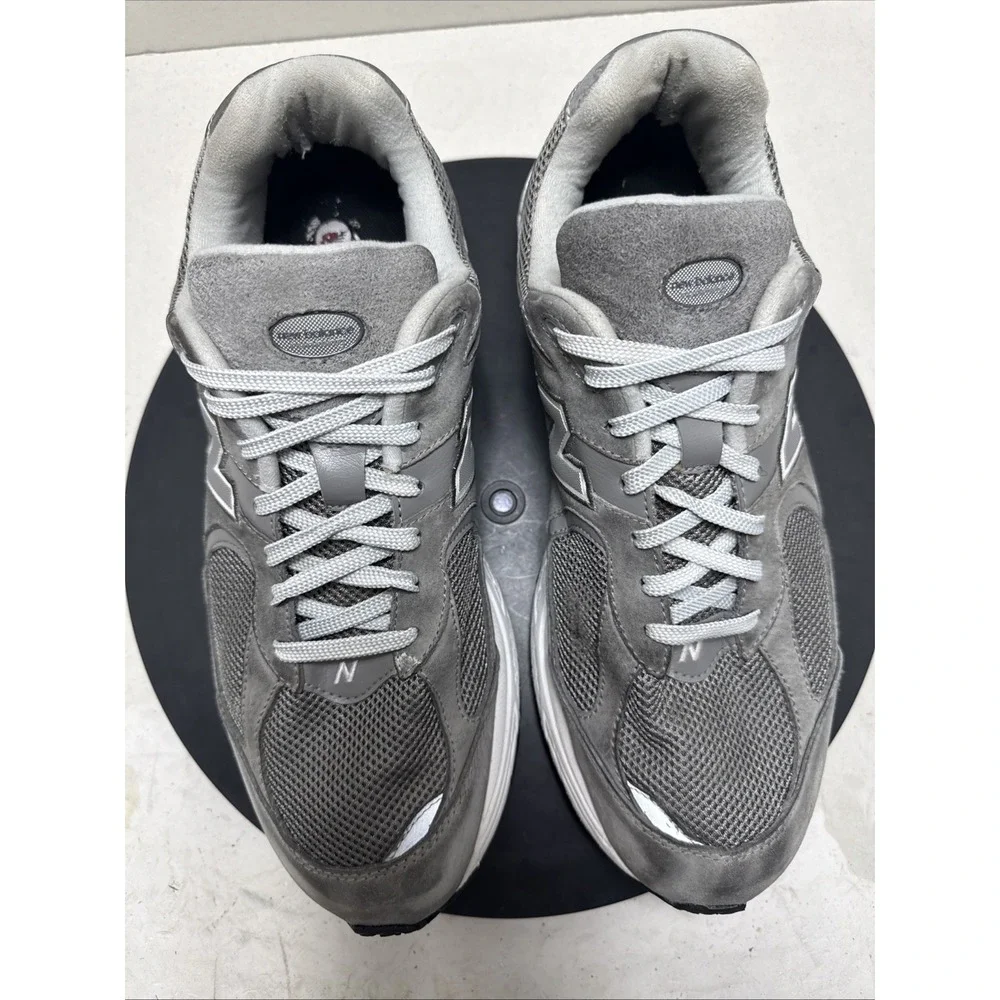 New Balance 2002R Mens 13 Gray Suede Running Walking Sneakers M2002RJM